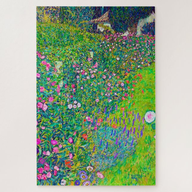 Puzzle Jardin Italien, Gustav Klimt (Vertical)