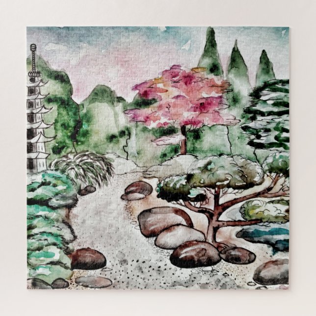 PUZZLE JARDIN JAPONAIS (Vertical)