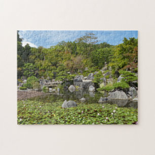 Puzzle Jardin japonais Water Lily Nature Pond Photo