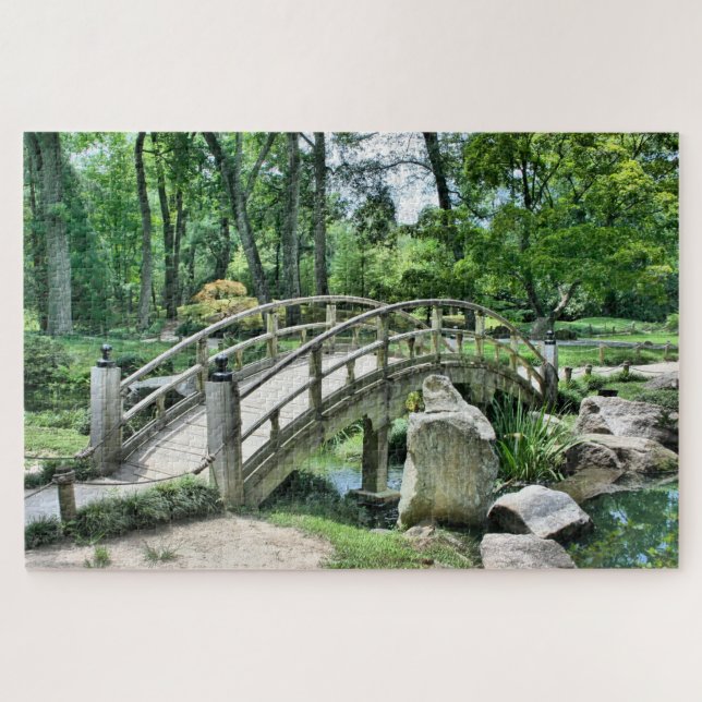 Puzzle Jardin paysage Jardin japonais (Horizontal)