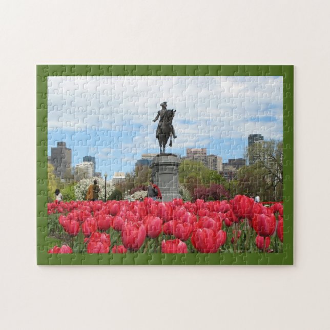 Puzzle Jardin public de Boston (Horizontal)