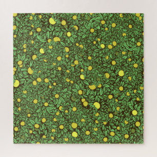 Puzzle Jardin riche en fruits verts