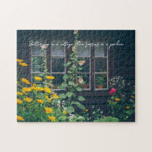Puzzle Jardin rustique et cottage cosy