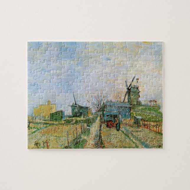 Puzzle Jardin végétal à Montmartre par Vincent van Gogh (Horizontal)