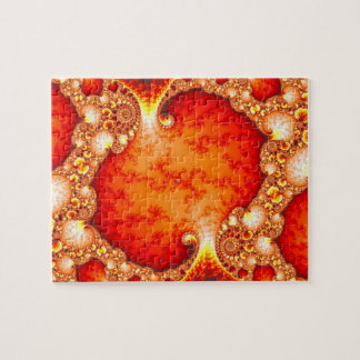 Puzzle Jardin volcanique - Art fractal
