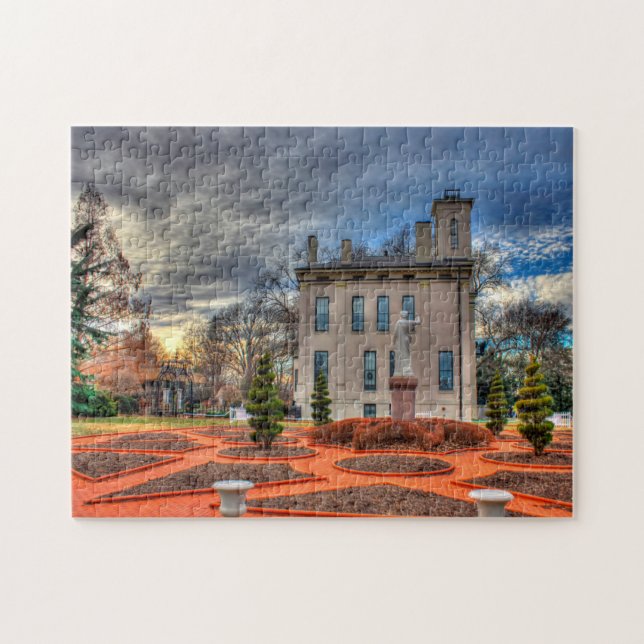 Puzzle Jardins botaniques Missouri. (Horizontal)