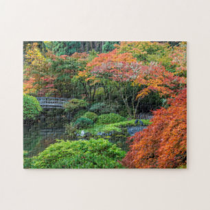 Puzzle Jardins Japonais En Automne À Portland, Oregon 3