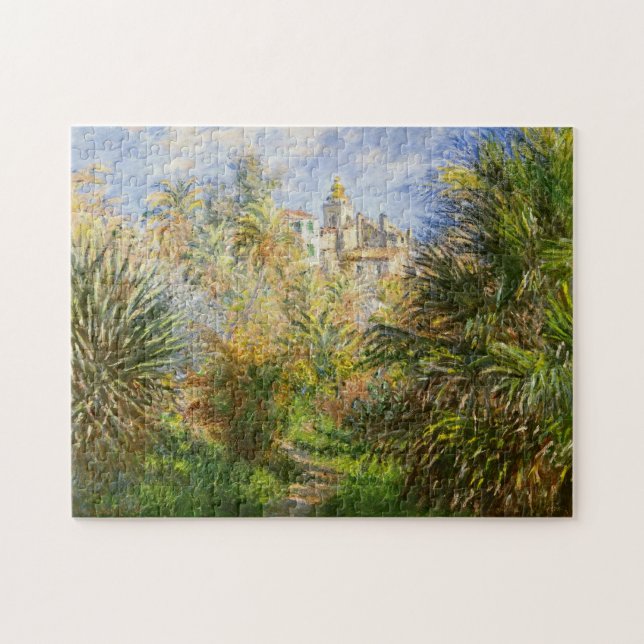Puzzle Jardins Villa Moreno Bordighera Monet Art (Horizontal)
