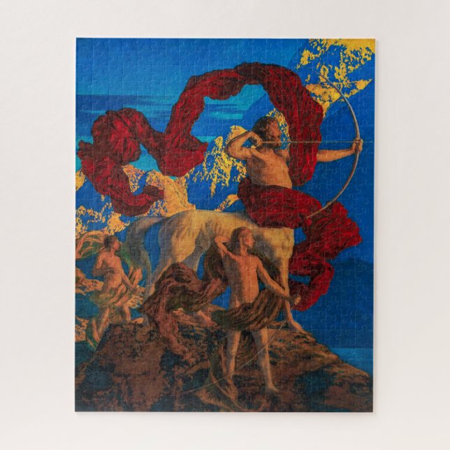 Puzzle Jason et son professeur | Maxfield Parrish | (Vertical)