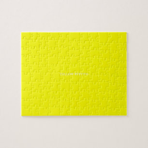 Puzzle jaune
