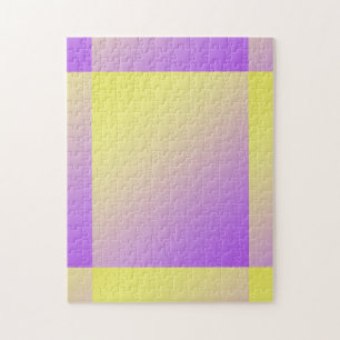 Puzzle Jaune à violet Abstrait