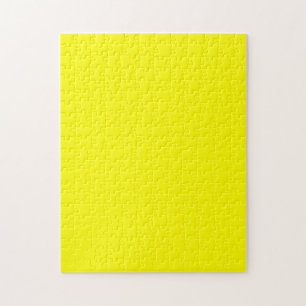 Puzzle Jaune clair (couleur solide)