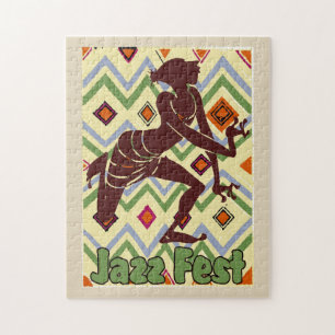 Puzzle Jazz Fest Danseur Abstrait