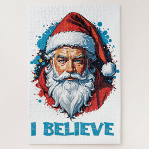 Puzzle Je crois en le style Graffiti du Père Noël