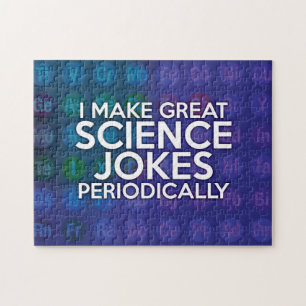 PUZZLE JE FAIS DE GRANDS JOKES SCIENTIFIQUES PÉRIODIQUEME