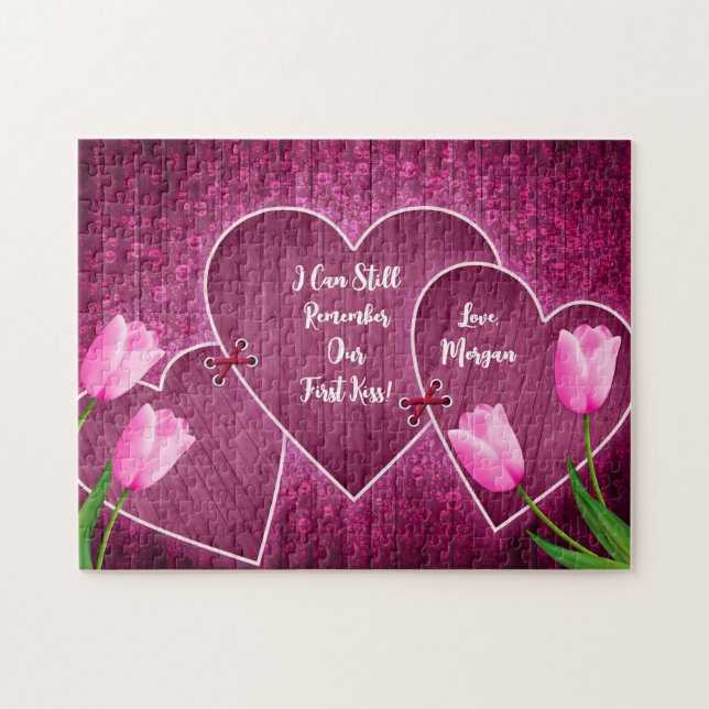 Puzzle Je me souviens de notre premier baiser ou de votre (Horizontal)