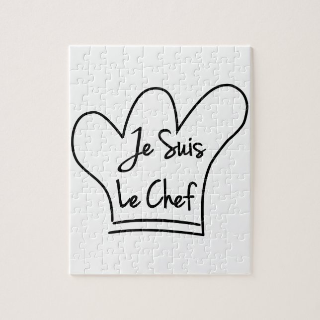 Puzzle Je Suis Le Chef (Vertical)