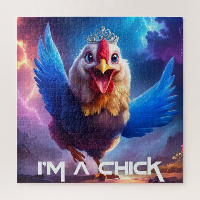 PUZZLE JE SUIS UN CHICK (Vertical)