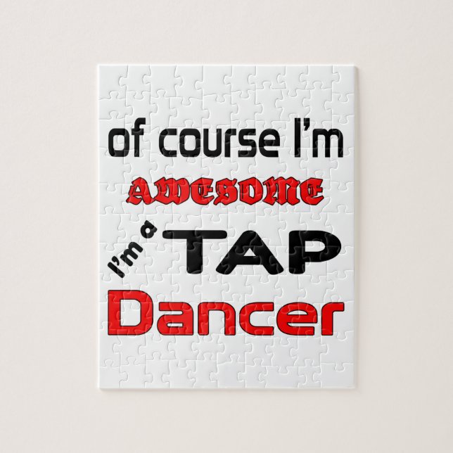 Puzzle Je suis un danseur de claquettes (Vertical)