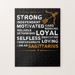 Puzzle Je Suis Un Sagittarius Strong TShirt