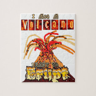 Puzzle Je suis un volcan prêt à éclater