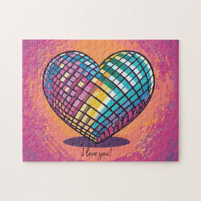 Puzzle Je T'Aime (Horizontal)