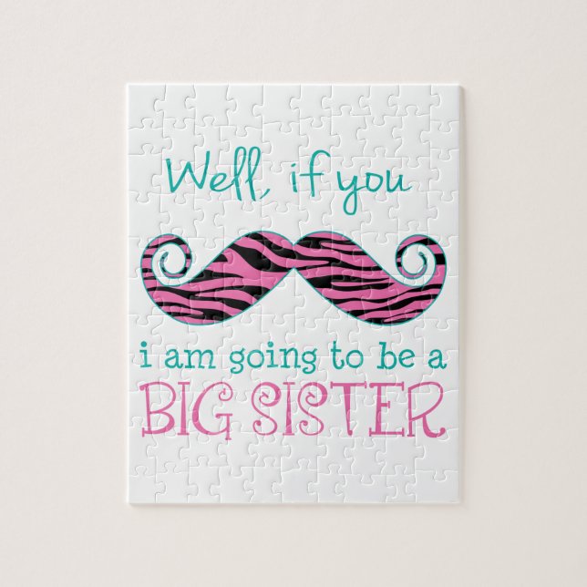 Puzzle Je vais être une grande soeur (Vertical)