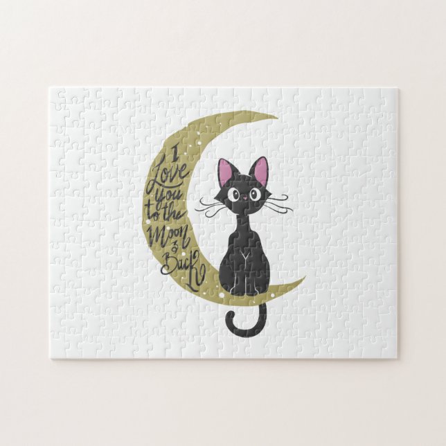Puzzle Je vous aime à la lune et à l'arrière - Choisir la (Horizontal)