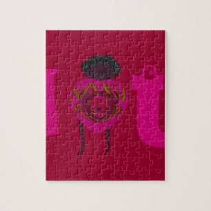 Puzzle Je Vous Coeur Nakupenda Sana Joyeux Saint Valentin