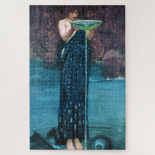 Puzzle Jealous Circe John William Waterhouse (Vertical)