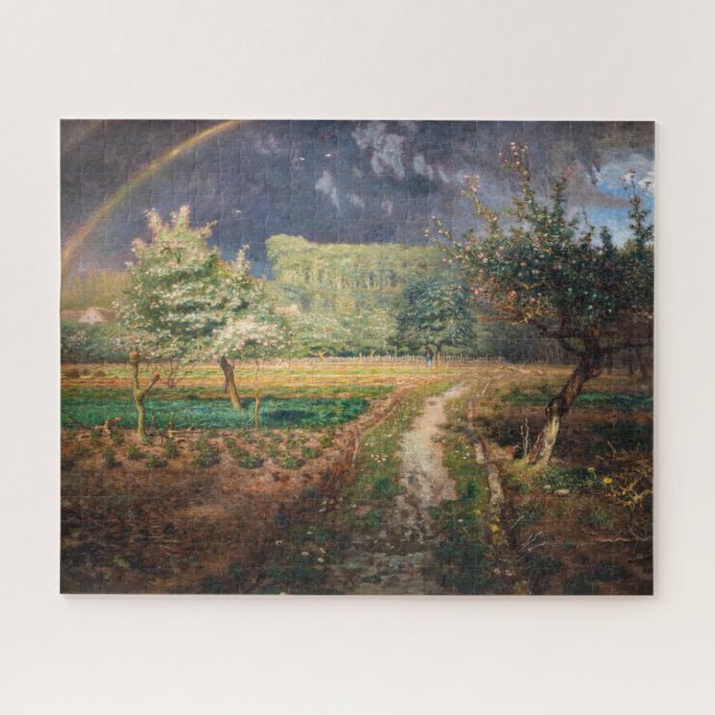 Puzzle Jean-François Millet - Printemps à Barbizon (Horizontal)