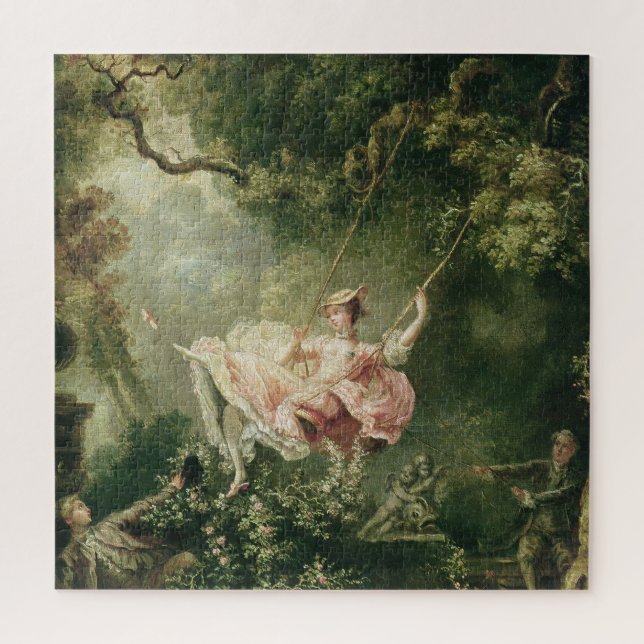 Puzzle Jean-Honoré Fragonard - Le Swing, (Vertical)