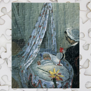 Puzzle Jean Monet dans son berceau par Claude Monet