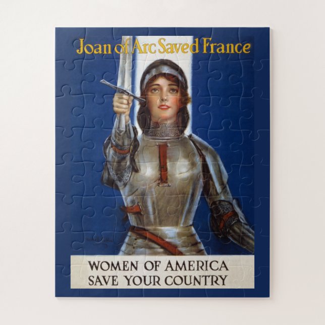 Puzzle Jeanne d'Arc : La servante d'Orléans, héroïne du c (Vertical)