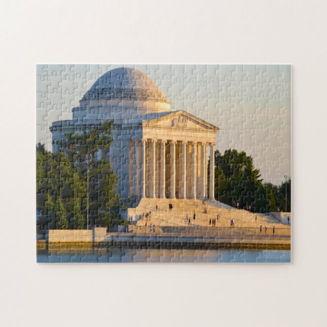 Puzzle Jefferson Memorial Washington. (Horizontal)