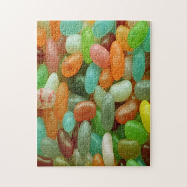 Puzzle Jelly Bean green (Vertical)