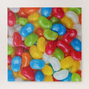 Puzzle Jelly Beans, Rainbow Coloured & Sweet Candy