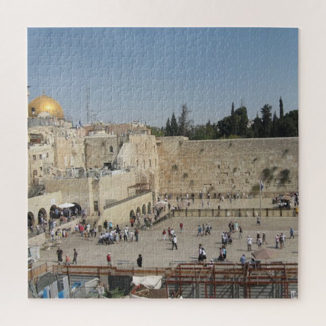 Puzzle Jerusalem - La Wall de la terre - 20x20 - 676 broc (Vertical)