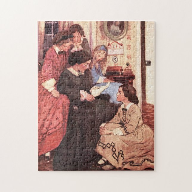 Puzzle Jessie Willcox Smith - la lettre (Vertical)