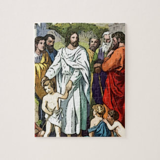 Puzzle Jésus aime les petits enfants