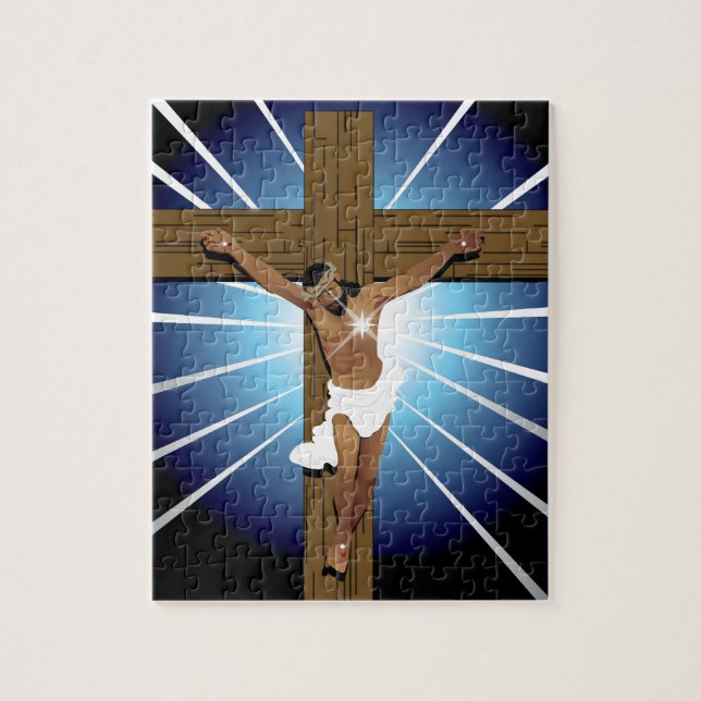Puzzle Jésus-Christ abstrait (Vertical)