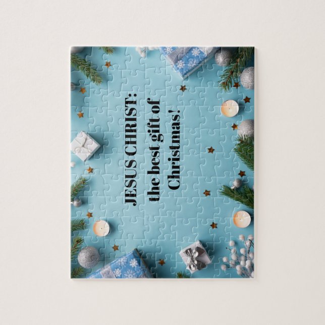Puzzle Jésus Christ : le meilleur cadeau de Noël (Vertical)