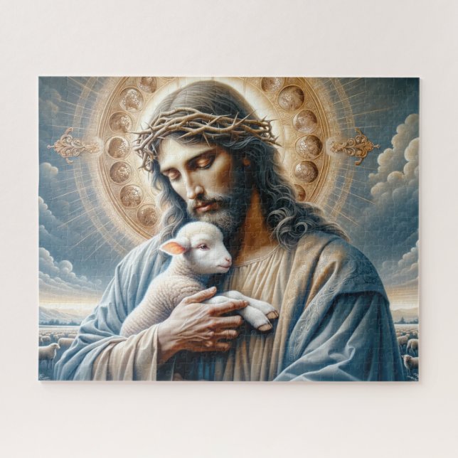 Puzzle Jésus Christ, Notre Sauveur (Horizontal)