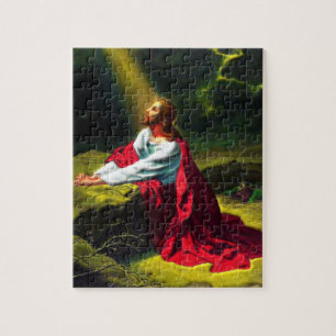 Puzzle Jésus-Christ priant dans le jardin de Gethsemane