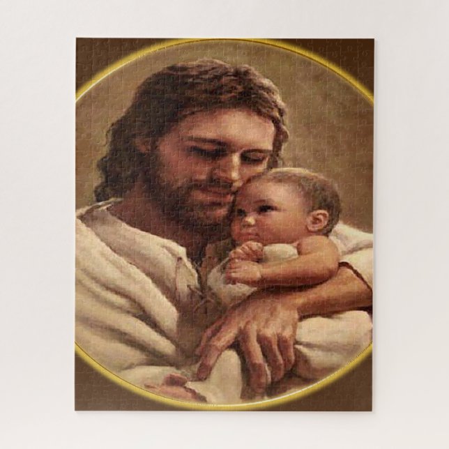 Puzzle Jésus et l'enfant (Vertical)