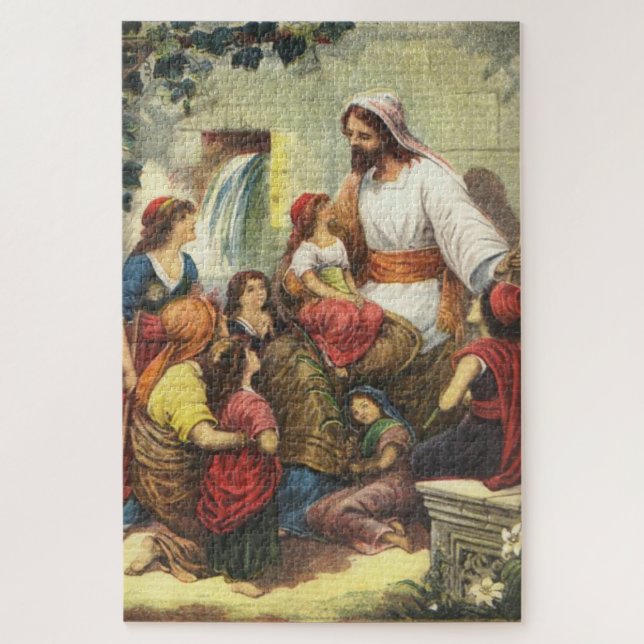 Puzzle Jésus et les enfants (Vertical)