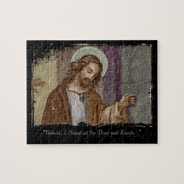Puzzle Jésus frappe à la porte (Horizontal)