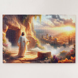 Puzzle Jésus Résurrection Aube Divine