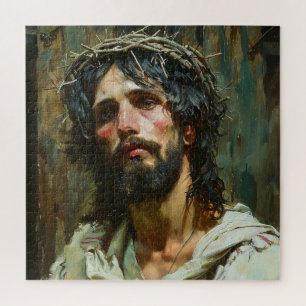 Puzzle Jésus triste dans la Couronne