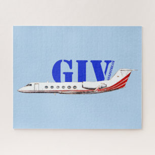 Puzzle Jet privé Gulfstream IV de luxe